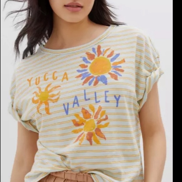 Anthropologie Tops - Pilcro Yucca Valley Graphic Tee
